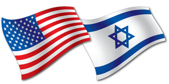US/Israel flags