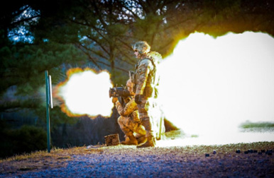 Soldiers maintain their proficiency on the Carl Gustaf 84mm Recoilless Rifle